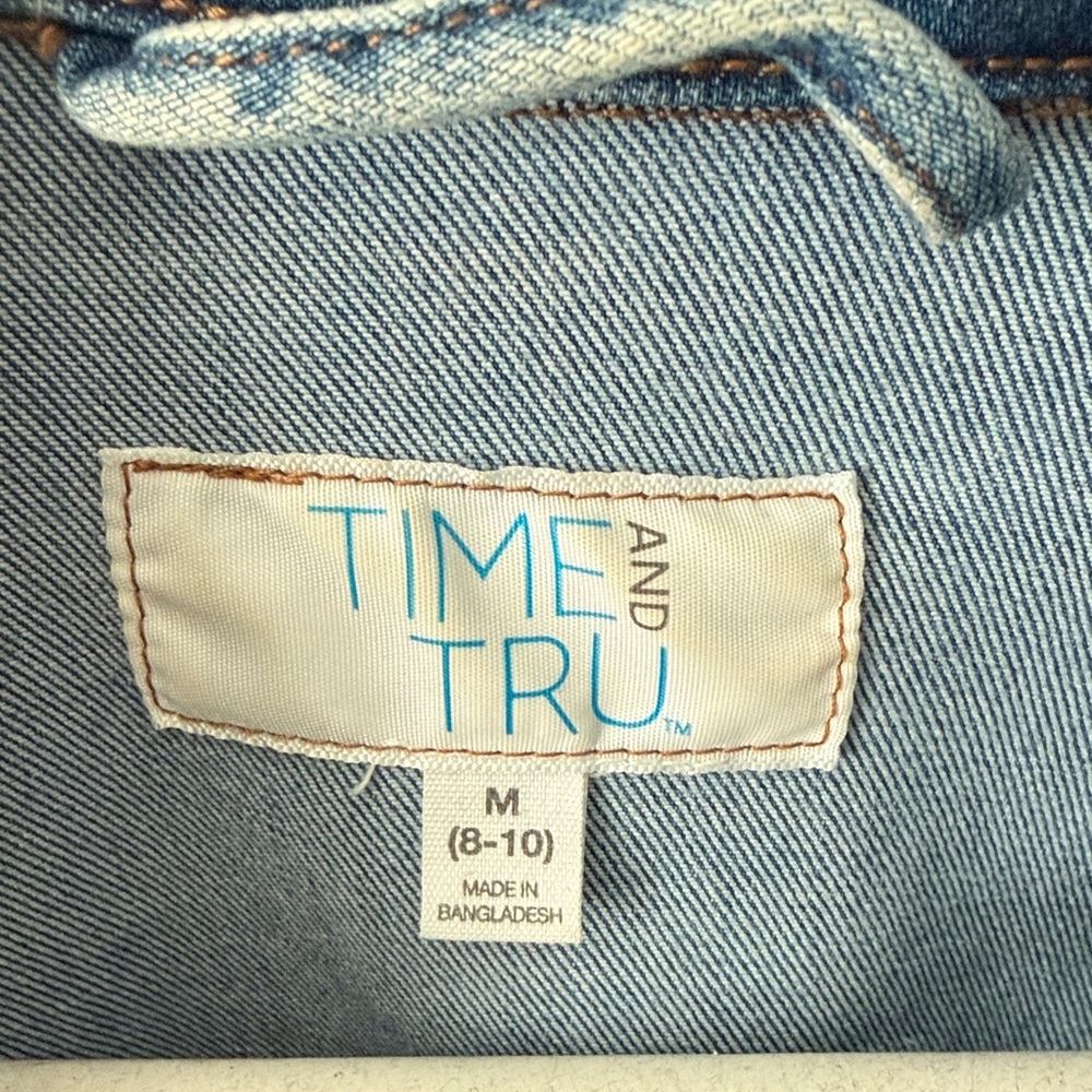 Light Blue Jean Jacket for Women - Picture 2 of 3